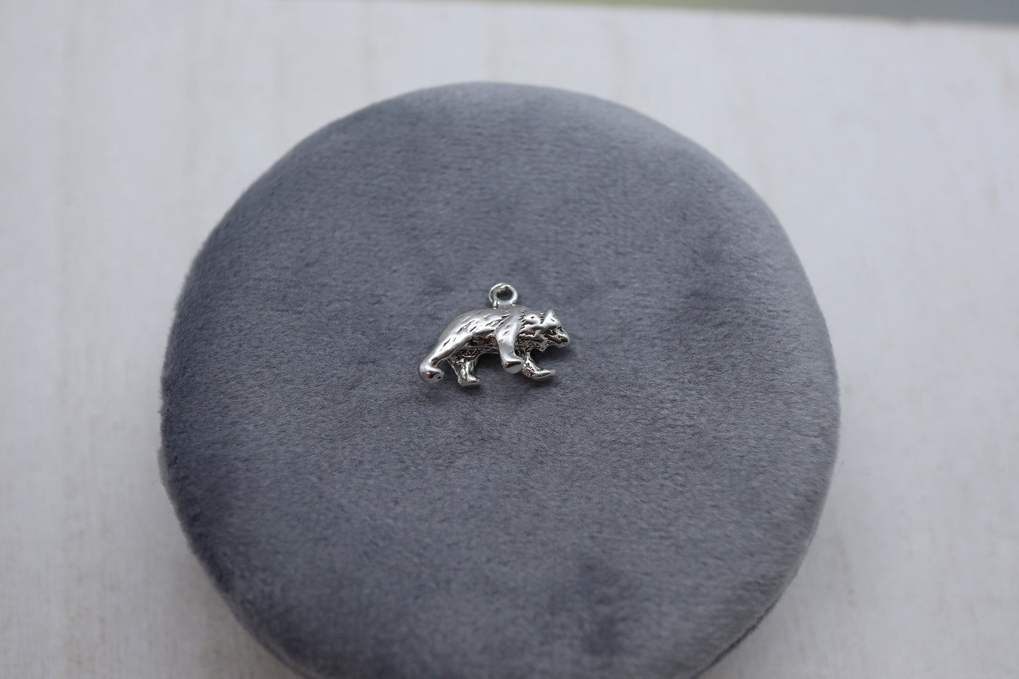 Small 3D Bear Charm