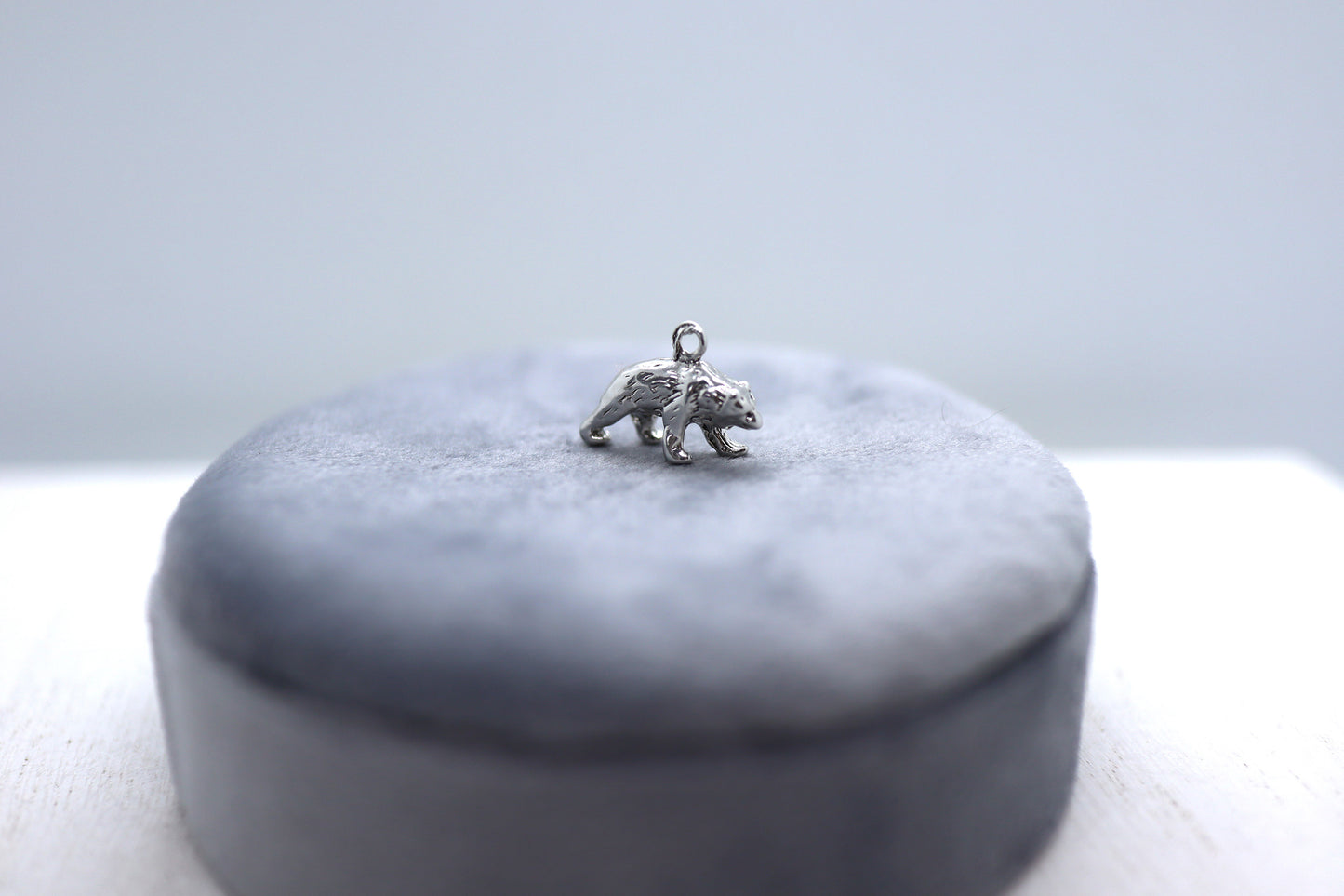 Small 3D Bear Charm