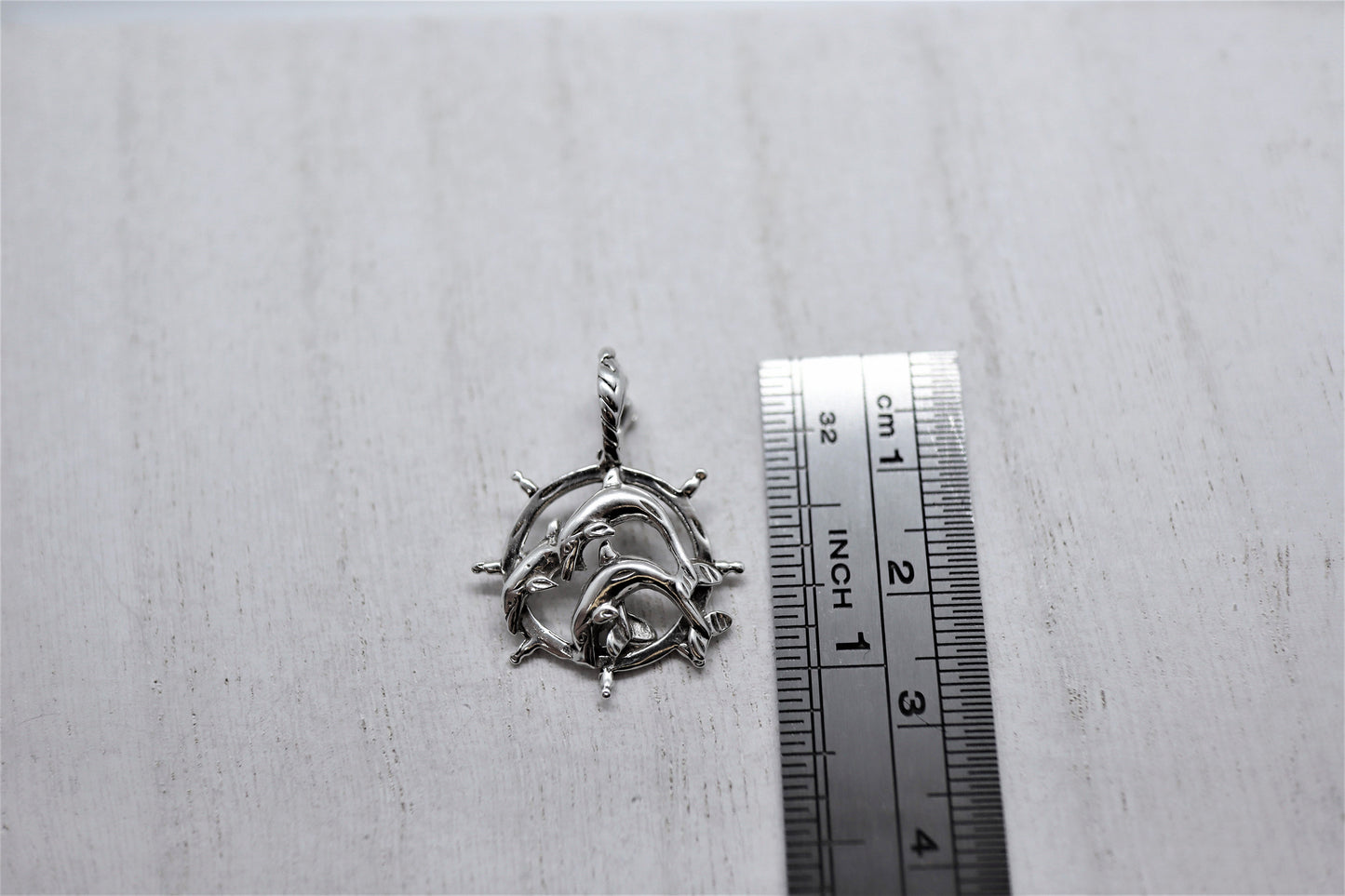 Dolphin Wheel Charm
