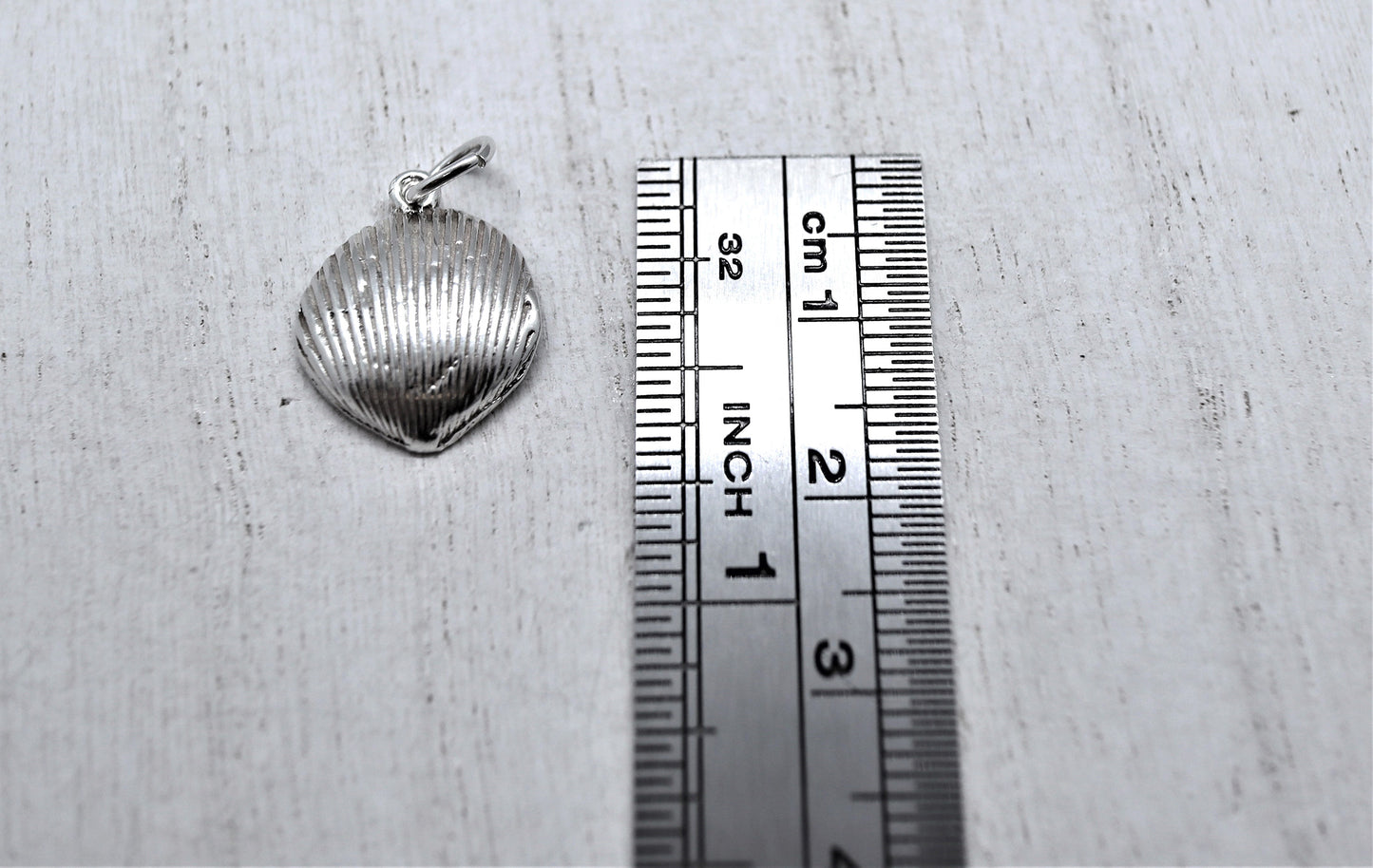 Small Clam Shell Charm