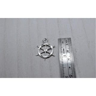 Ship Wheel Charm